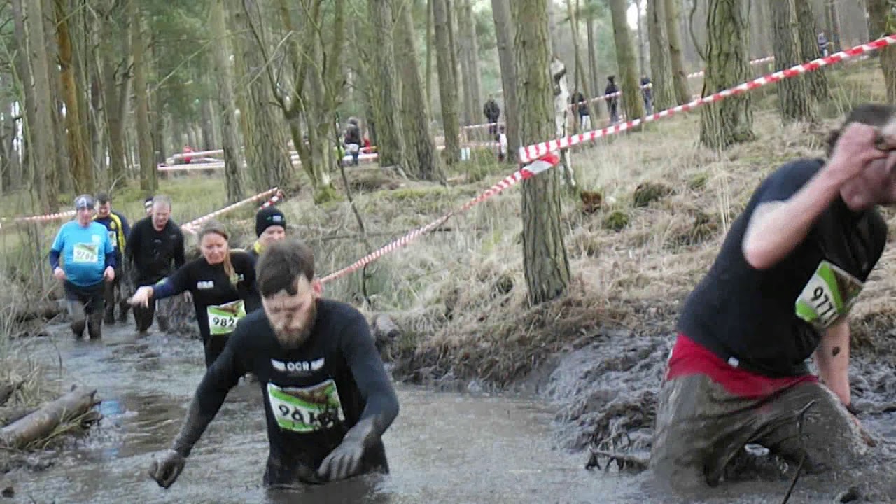 Longmoor Brutal, 30 Dec 2017, the muddy gully, Fuji camera, x 400