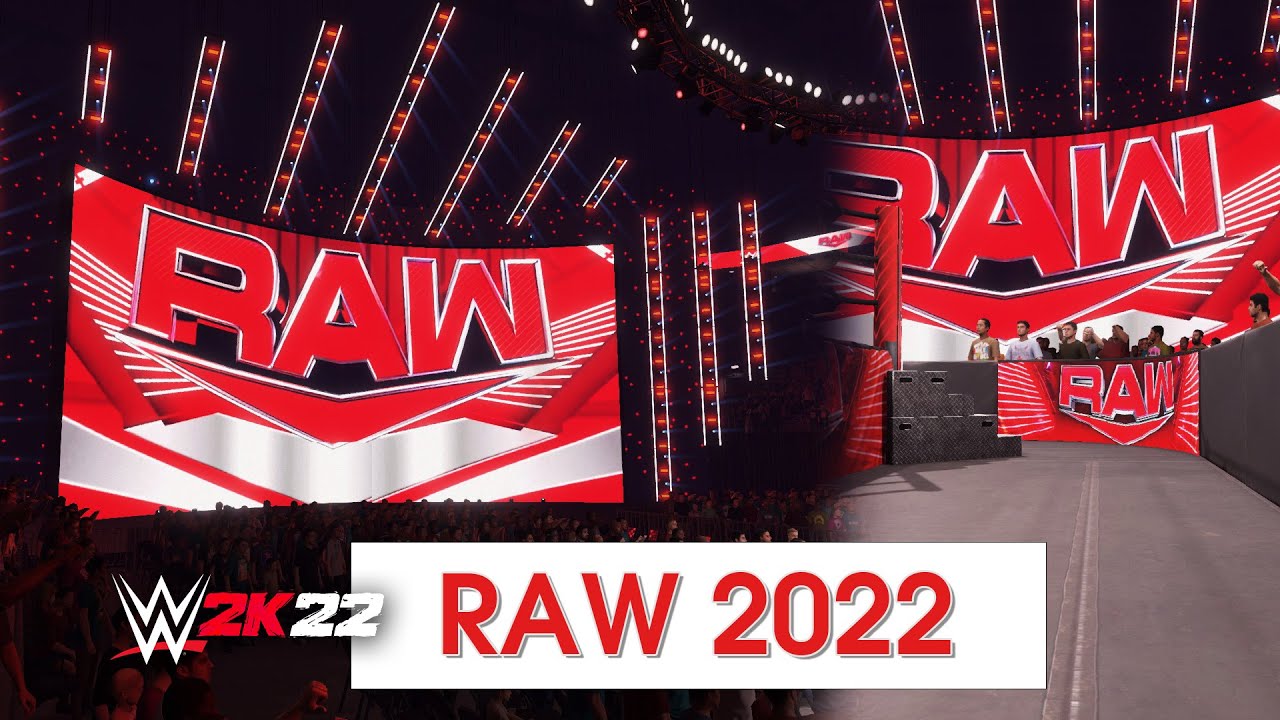 WWE 2K22 : RAW 2022 - ARENA MODS