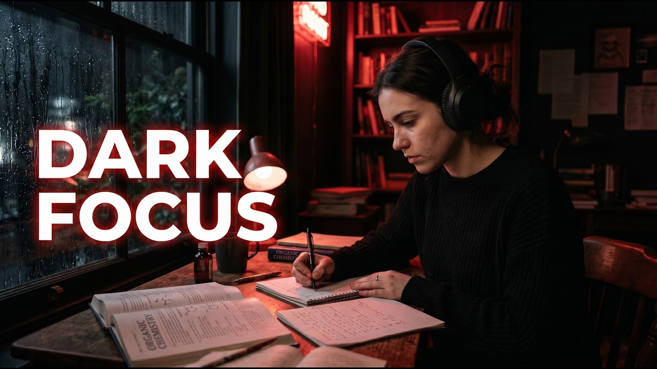 Dark Focus Techno Mix 2026 | Atmospheric Techno for Study, Reading & Deep Work