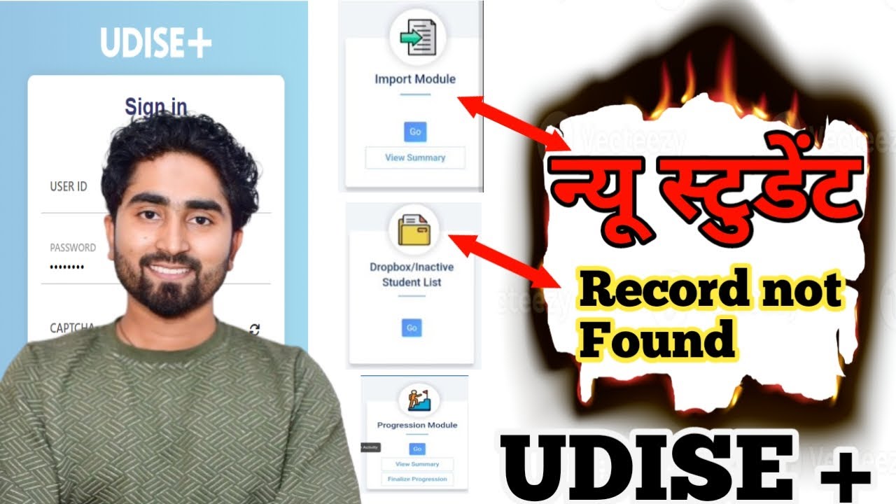 UDISE+ NEW STUDENT DATA ENTRY 2023-24 | | no data found Problems | PEN number pata kare #udise
