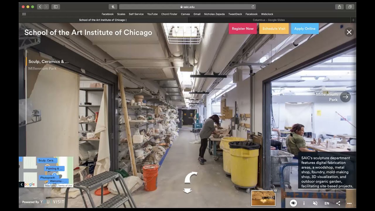 SAIC Ceramics Department Tour