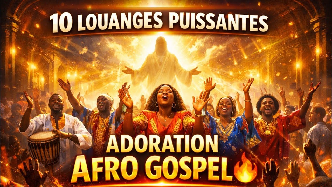 10 Louanges Puissantes d’Adoration Afro Gospel 🔥 Chants Traditionnels Inspirés | Feu du Saint-Esprit