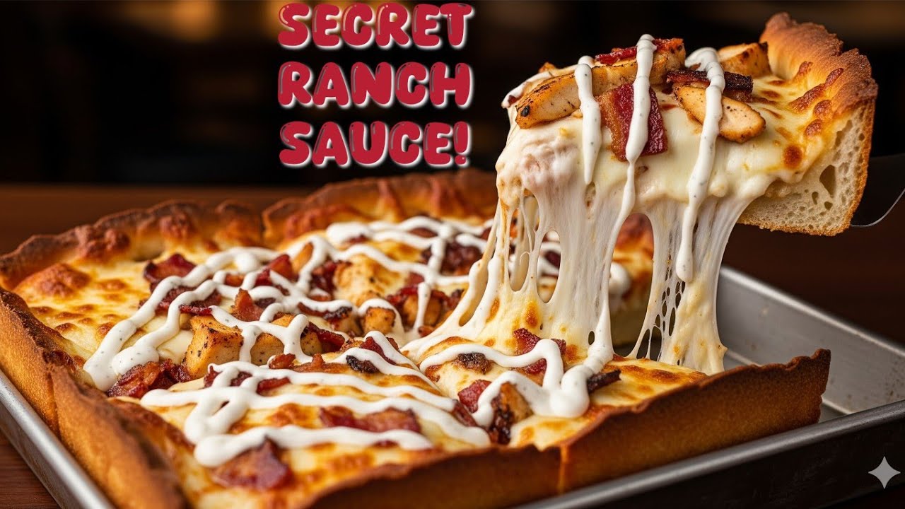 The Ultimate Chicken Bacon Ranch Pizza Experience!