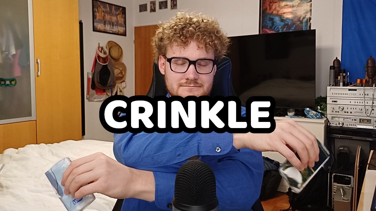 Intense Crinkle Sounds ASMR | Gripping & Squeezing