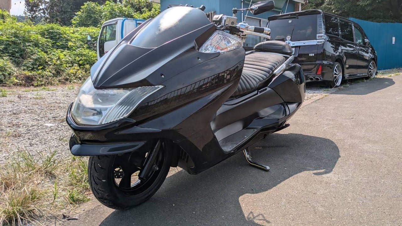 （売約済）0829 #ヤマハ #マグザム カスタム　SG17J 44000キロ