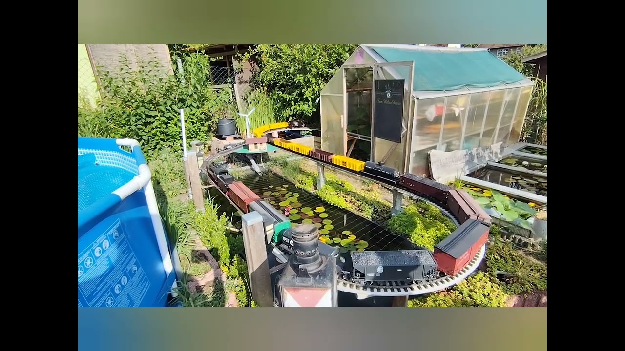 Neues von der Gartenbahn Sommer 2025 Fahrbetrieb PIKO Spur G LGB HLW Bachmann