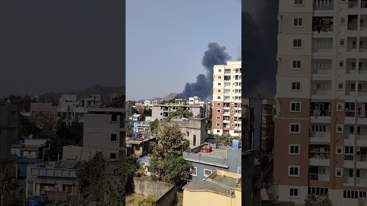 ranchi bariyatu road me lagi aag