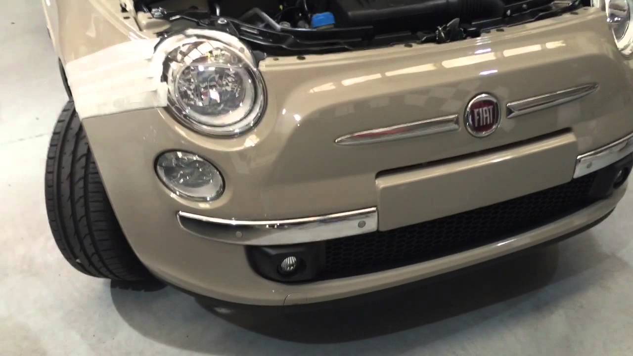 Cómo instalar sensores aparcamiento Fiat 500. Instaladores Madrid