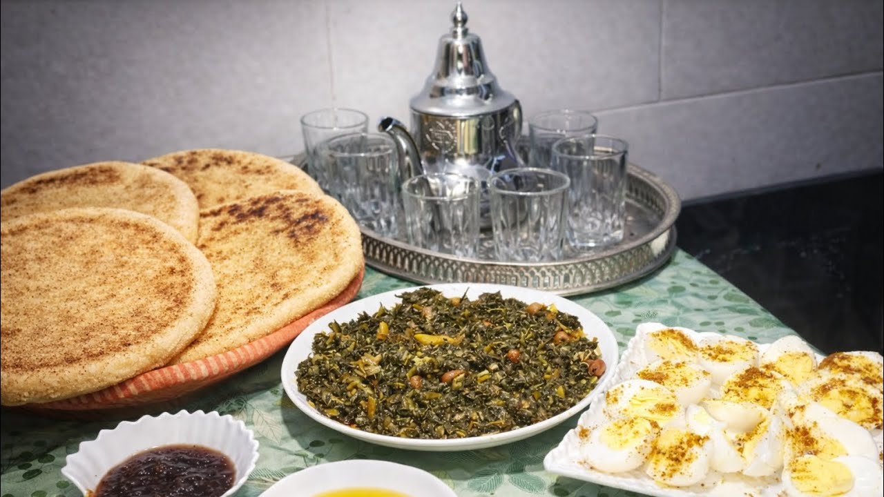 بقولة ساهلة 💥  ومخامر زرع 🍞 وكسكروط بسيط🍴