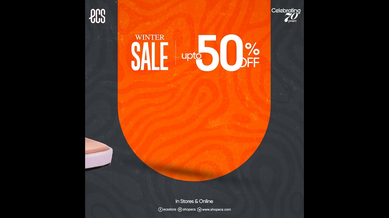 ECS - Winter Sale | Upto 50% Off | In Stores & Online