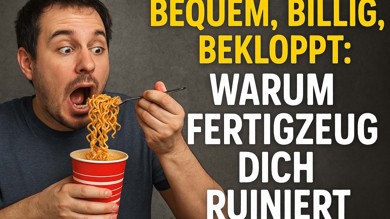 Bequem, billig, bekloppt: Warum Fertigzeug dich ruiniert