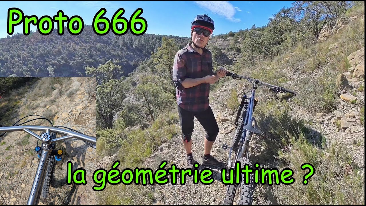 Présentation de mon tout suspendu proto 666, la géométrie ultime ?