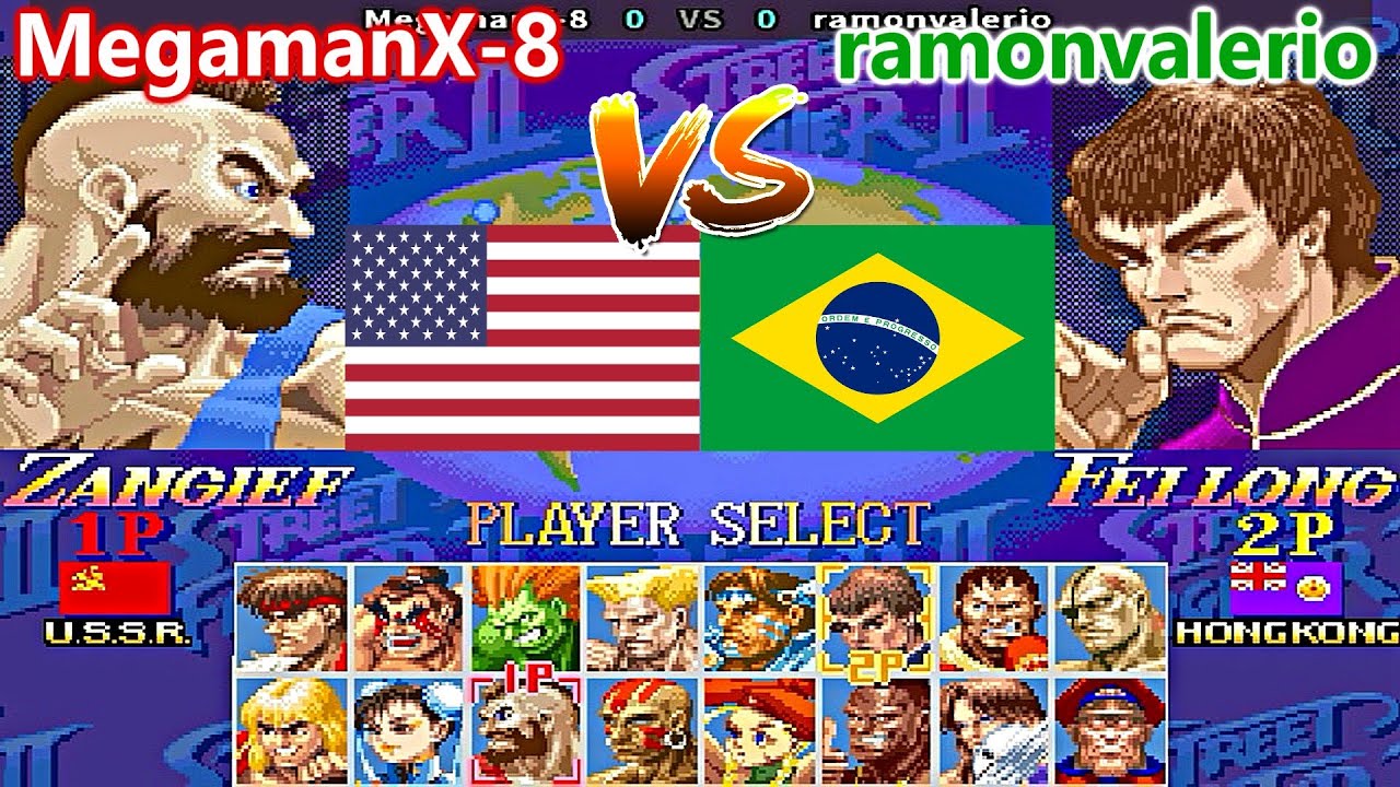 Super Street Fighter II X: Grand Master Challenge - MegamanX-8 vs  ramonvalerio [Rematch]