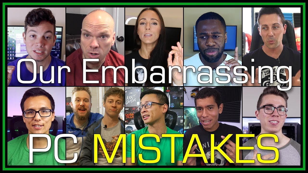 Embarrassing PC Building Mistakes