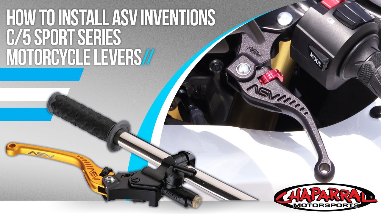 How To Install ASV C/5 Sport Series Levers at Chapmoto.com