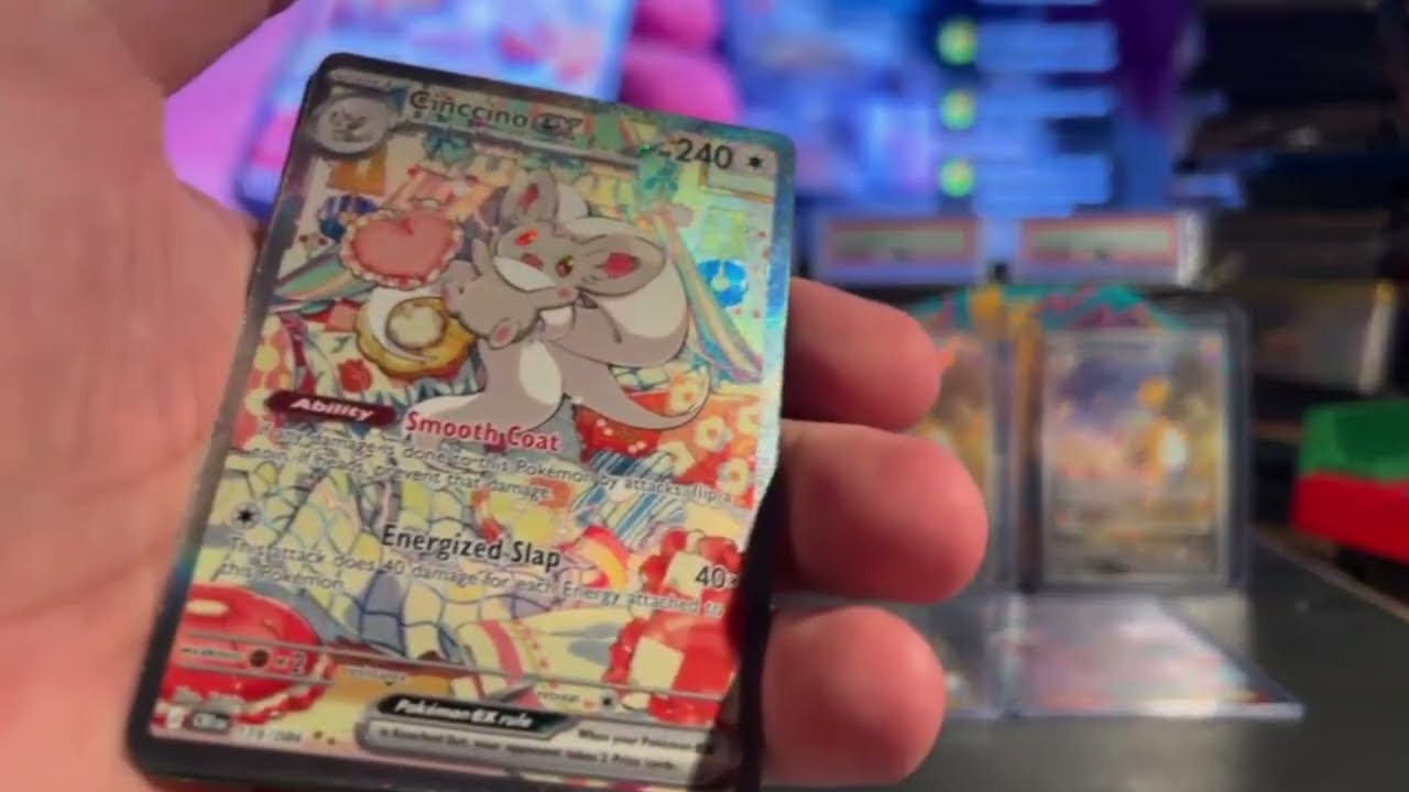 Chaos Rising Cinccino Ex Special Illustration Rare