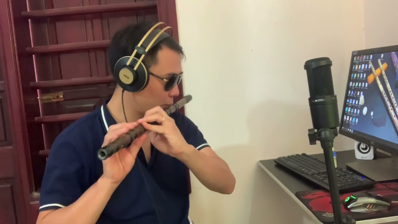 ĐÀO NƯƠNG - HOÀNG VƯƠNG | Sáo Dizi trúc tím Lingyin key D