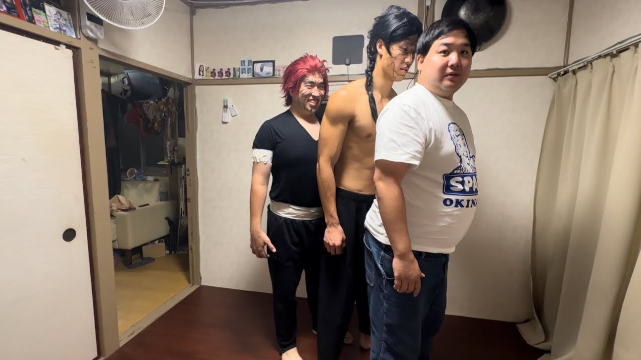 警備兵を尾行する烈海王を尾行する範馬勇次郎【刃牙】【ガーリィレコード】#タフネス