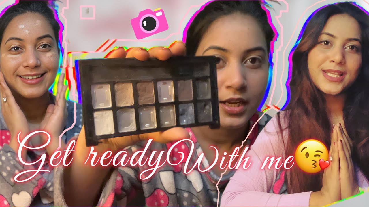 Get ready with me♥️ bilkul 0 makeup se start kro🫶 #nomakeup #glowingskin #longvideo #hydration #diy 