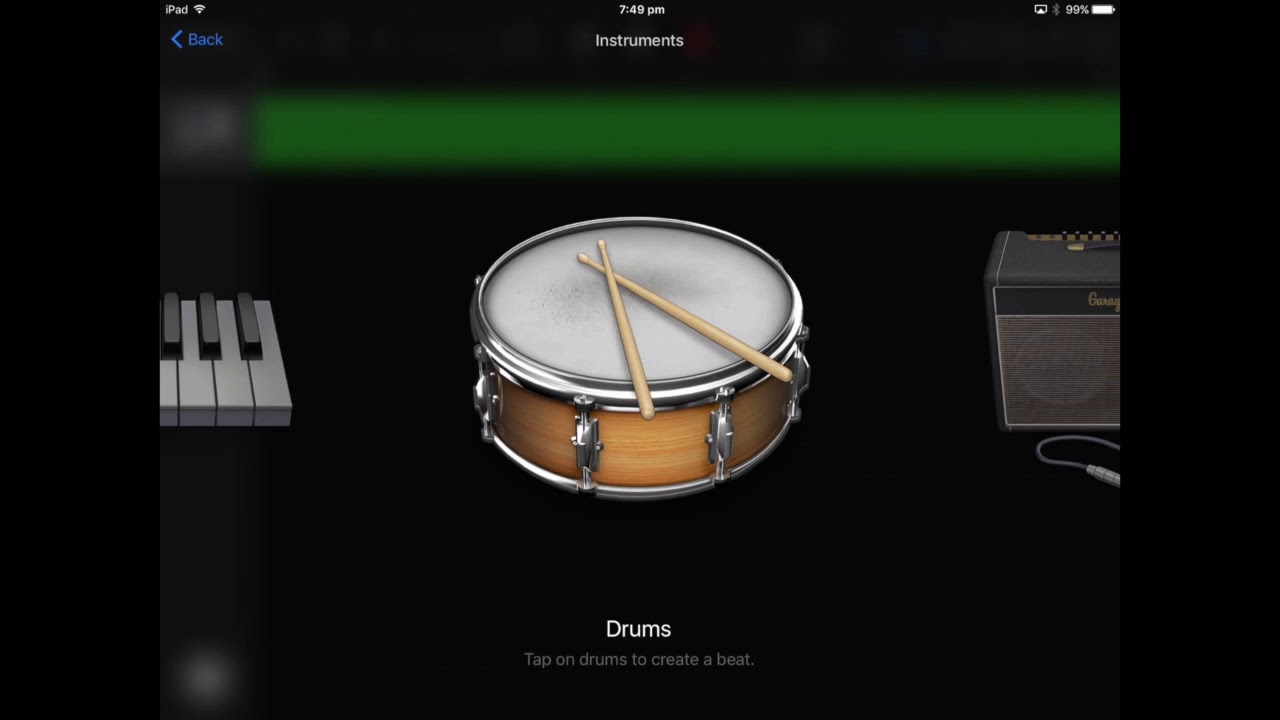 Making a Hip Hop Beat in Garageband on iPad
