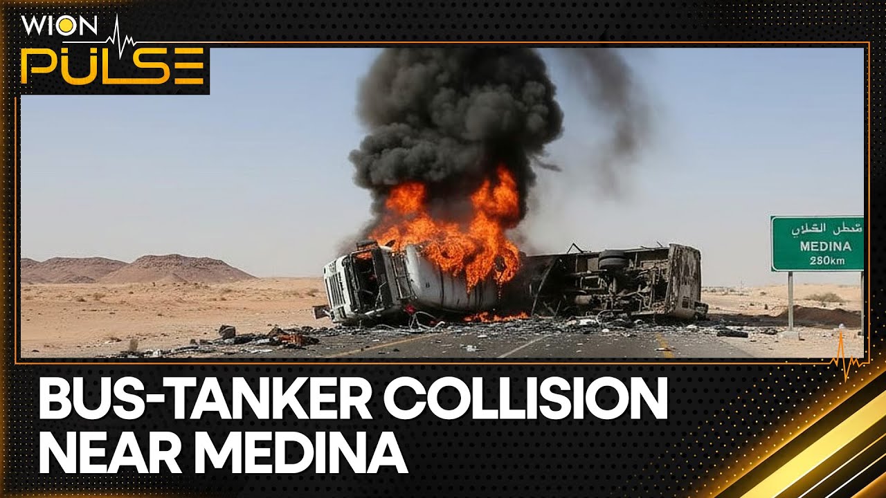 Saudi Bus Tragedy: Indian Pilgrims Killed in Bus Crash Near Medina, 45 Indians Dead | WION Pulse
