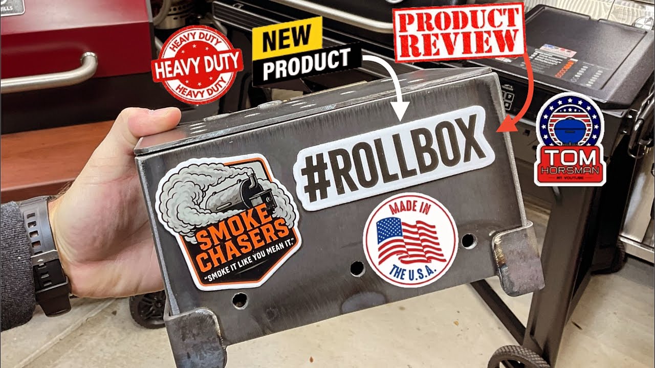 Обзор прочной большой коптильни ROLLBOX для пеллетных грилей! / Сколько дыма?