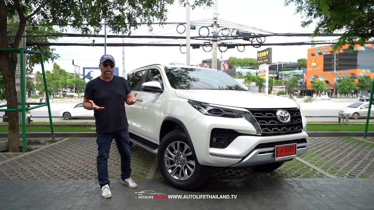 ลองขับToyota Fortuner2.4V(2WD)2020 ช่วงล่างโคตรนุ่ม ครอบครัวนั่งสบาย ไม่เน้นซิ่ง เครื่องไม่แรงนะจ้ะ