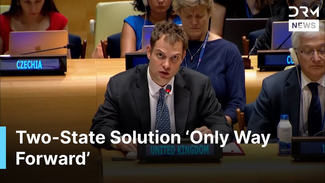 UK Rep Blasts Israel’s Aid Obstruction, Urges Ceasefire at UN Gaza Conference | AQ1G