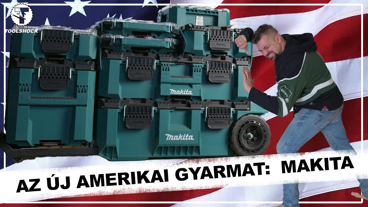 INSTANT SÉRV VAGY VILÁGMEGVÁLTÓ ÖTLET? - Makita MakTrak tárolórendszer