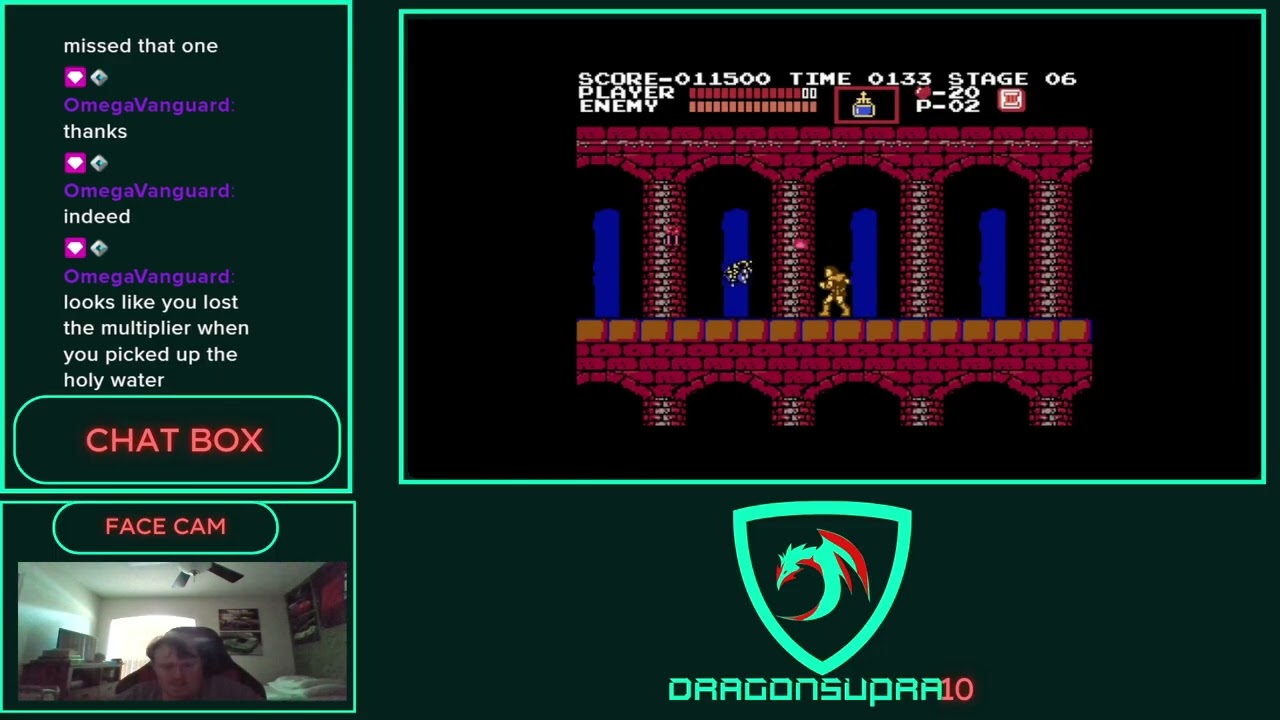 Castlevania 1 Famicom(Castlevania Anniversary Collection PS4) Simon heads off to stop Dracula!
