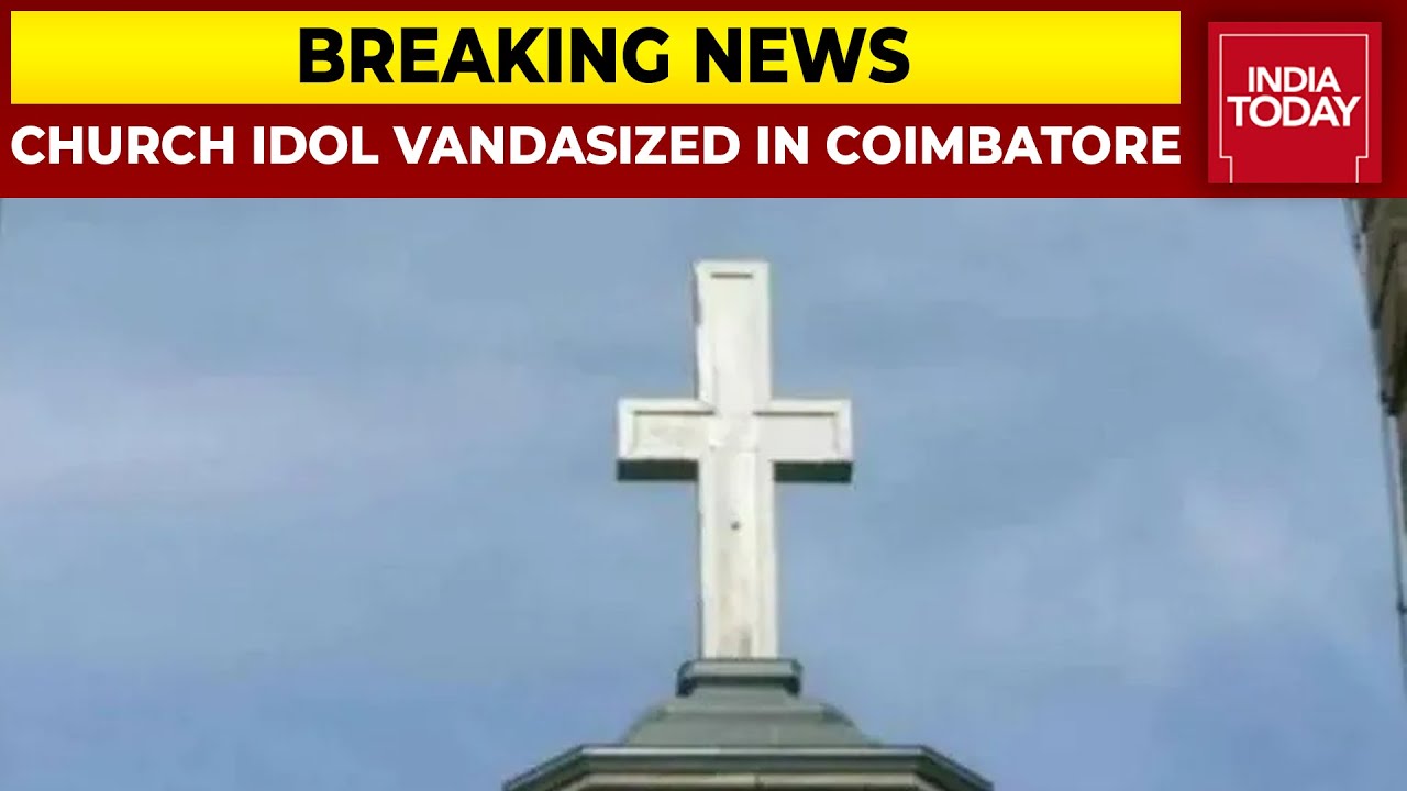 Miscreants Vandalise Idol Inside Church In Tamil Nadu&rsquo;s Coimbatore | Breaking News