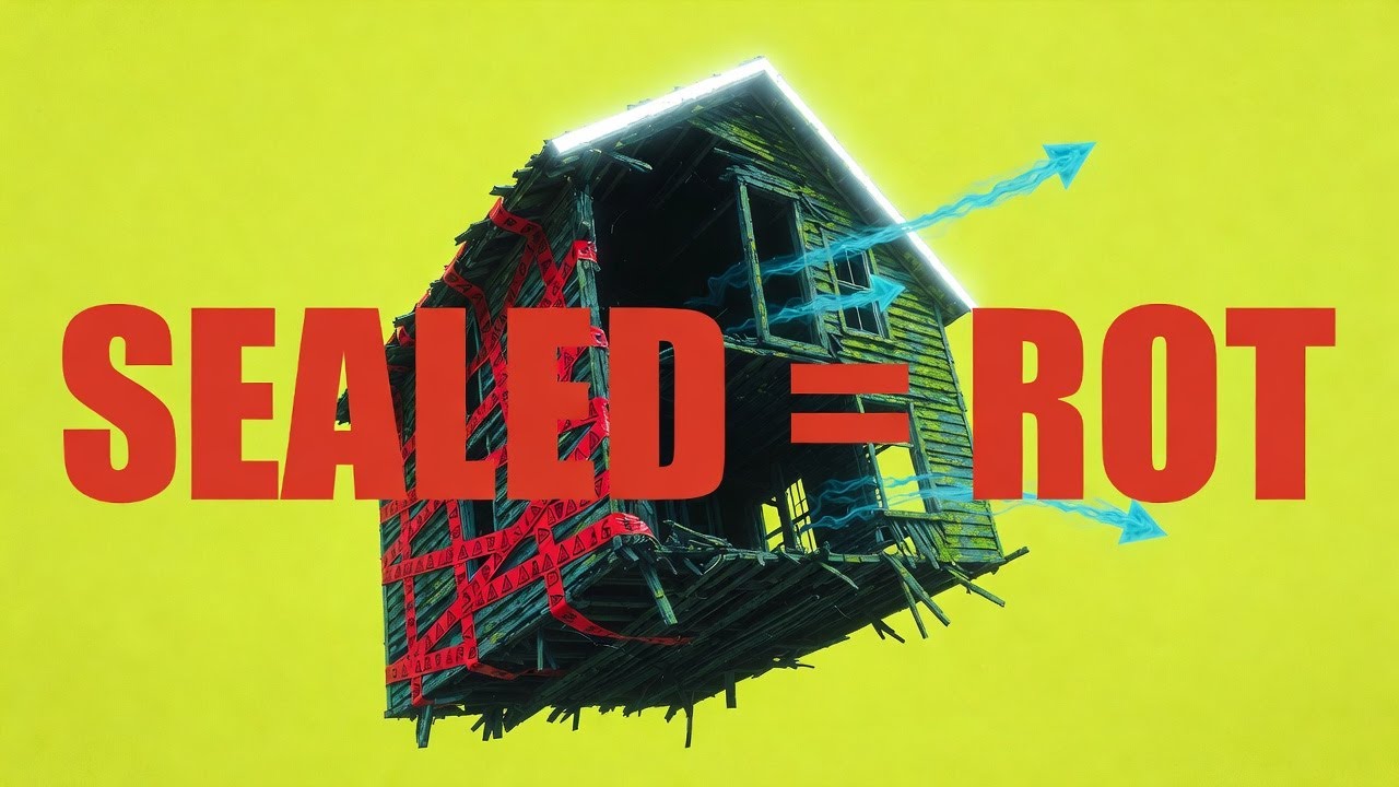 Why Closing Your House All Winter Is Causing Mold, Old Homes Did This Instead