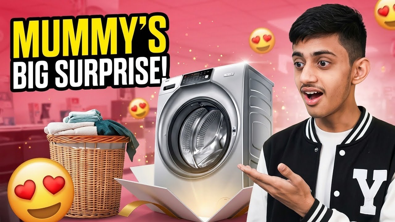 Finally Mummy Ke Liye New Washing Machine 😍 | Budget Me Best Surprise!