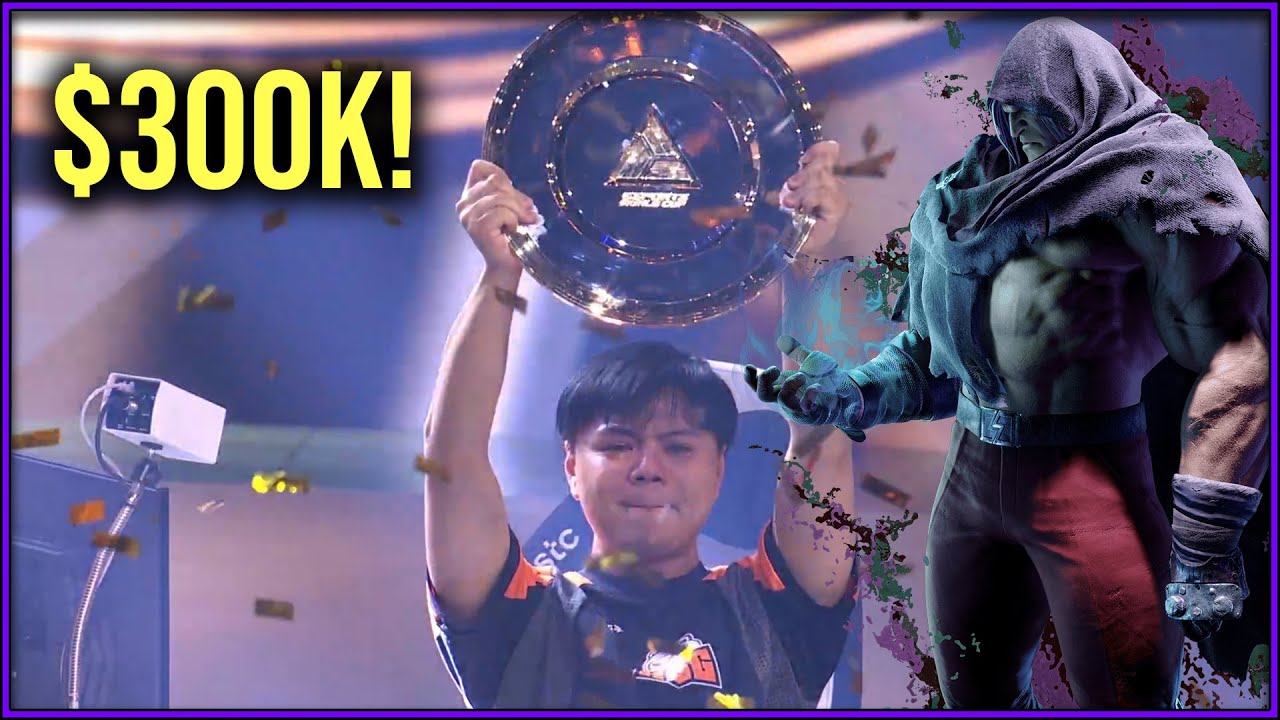 A Street Fighter Player Won $300,000!
