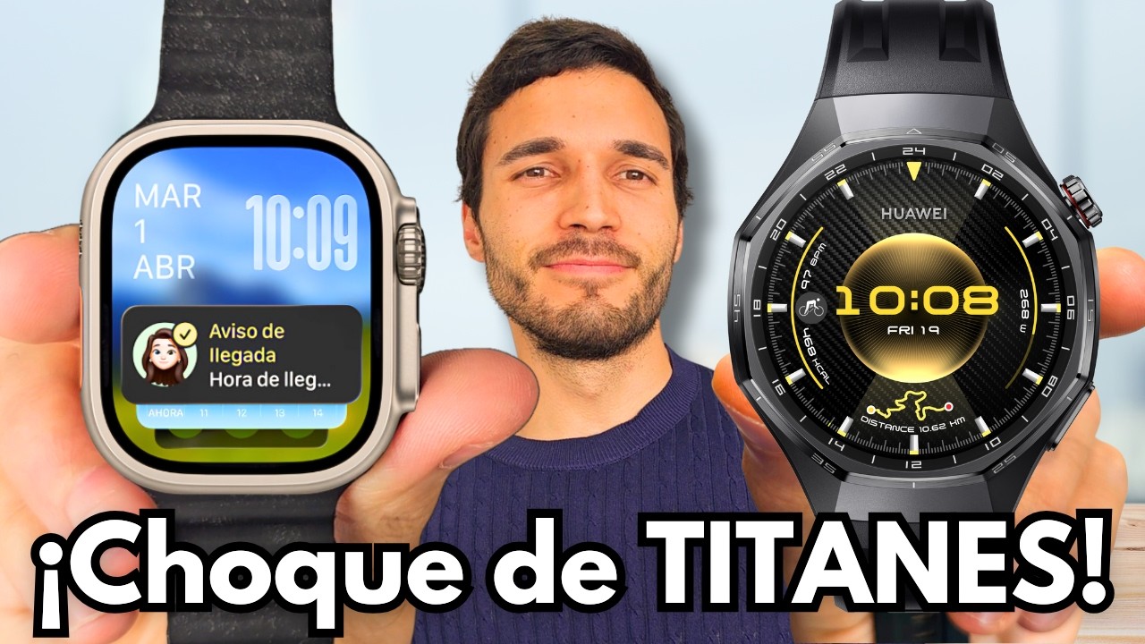 ¿APPLE o HUAWEI? 💥 Huawei Watch GT 6 Pro vs Apple Watch Ultra 3 ¿Quién DOMINA AHORA?
