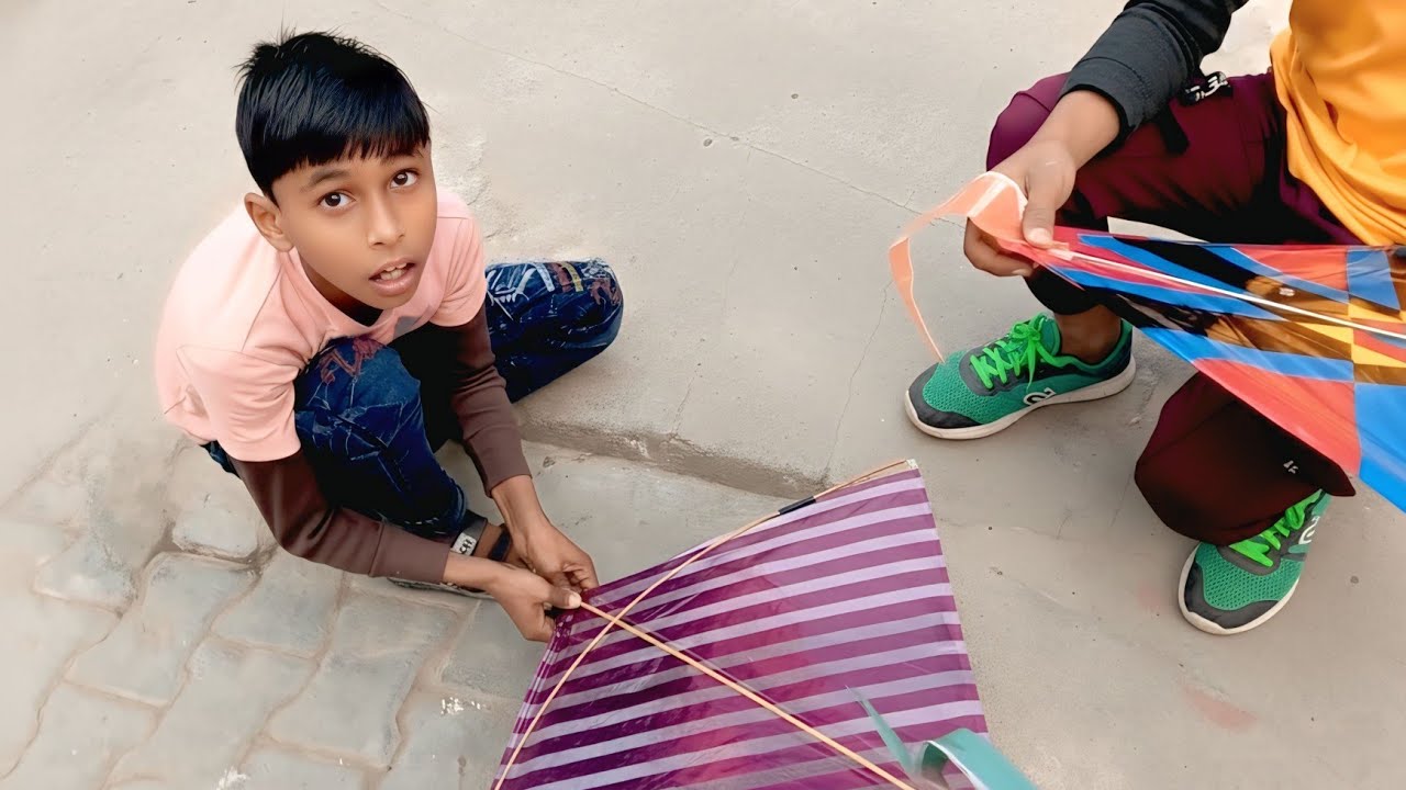 First Kite 🪁 Flying Experience | Kite Vlog | 