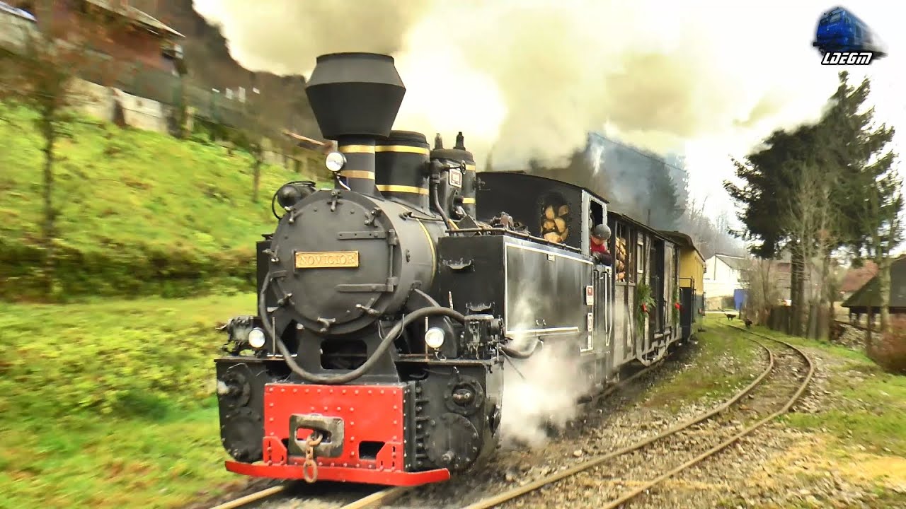 🚂 Mocănița NOVICIOR Pleacă pe Valea Vaserului din Gara CFF Vișeu de Sus - 13 Decembrie 2025