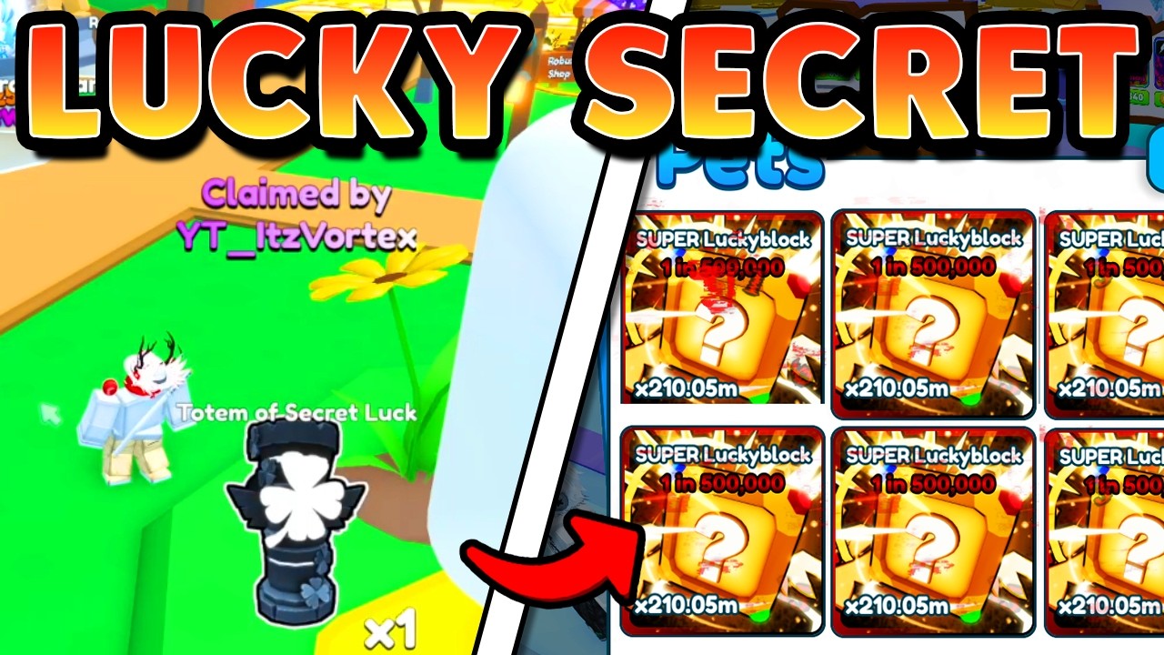 Fastest Way to Hatch LUCKY BLOCK SECRET in Roblox Tap Simulator!