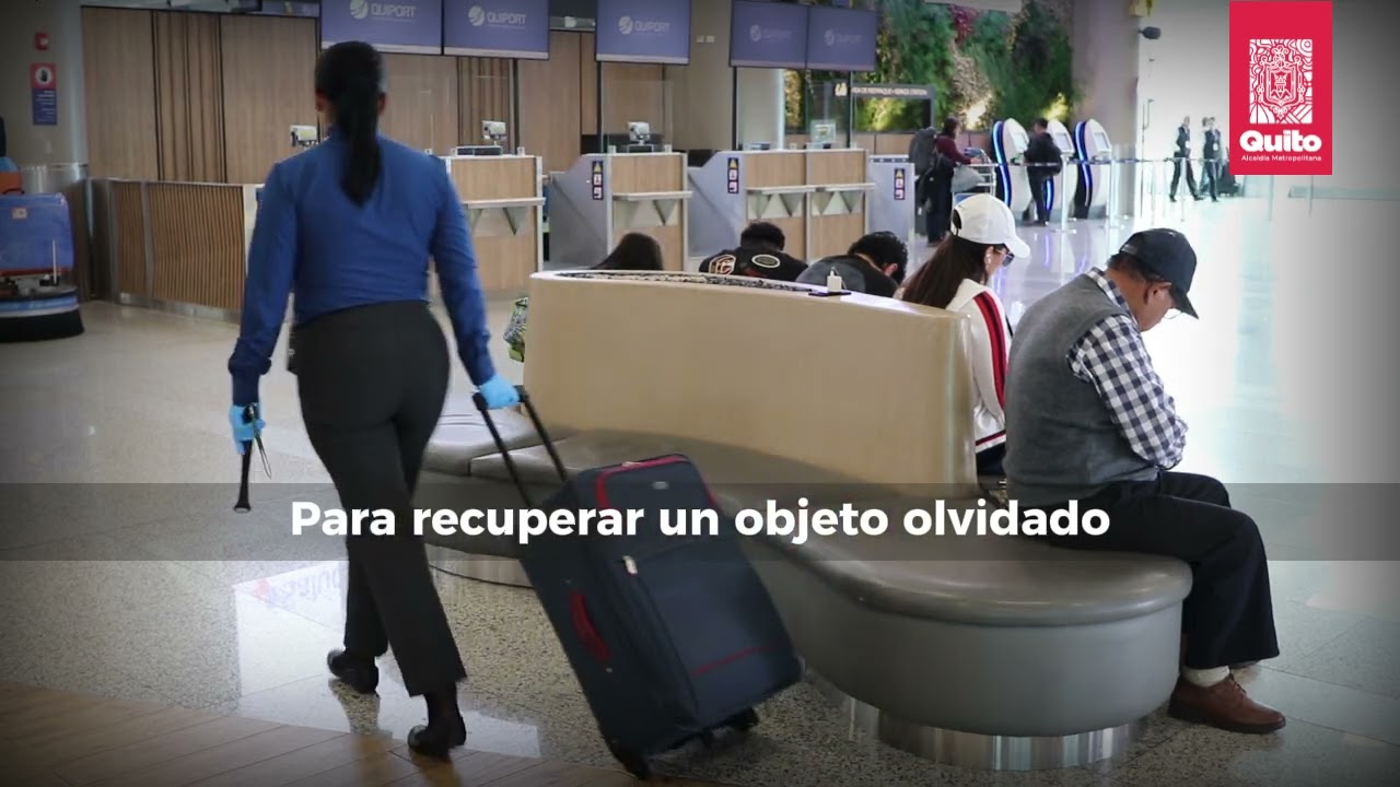 Aeropuerto de Quito: Objetos olvidados (ESP)