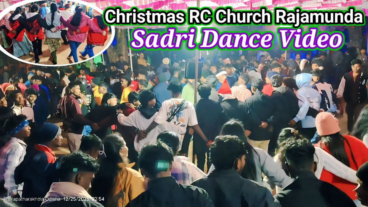 Hanthe Sankha Churi ll New Nagpuri Dance Video ll Christmas RC Church Rajamunda ll Deogarh-2025