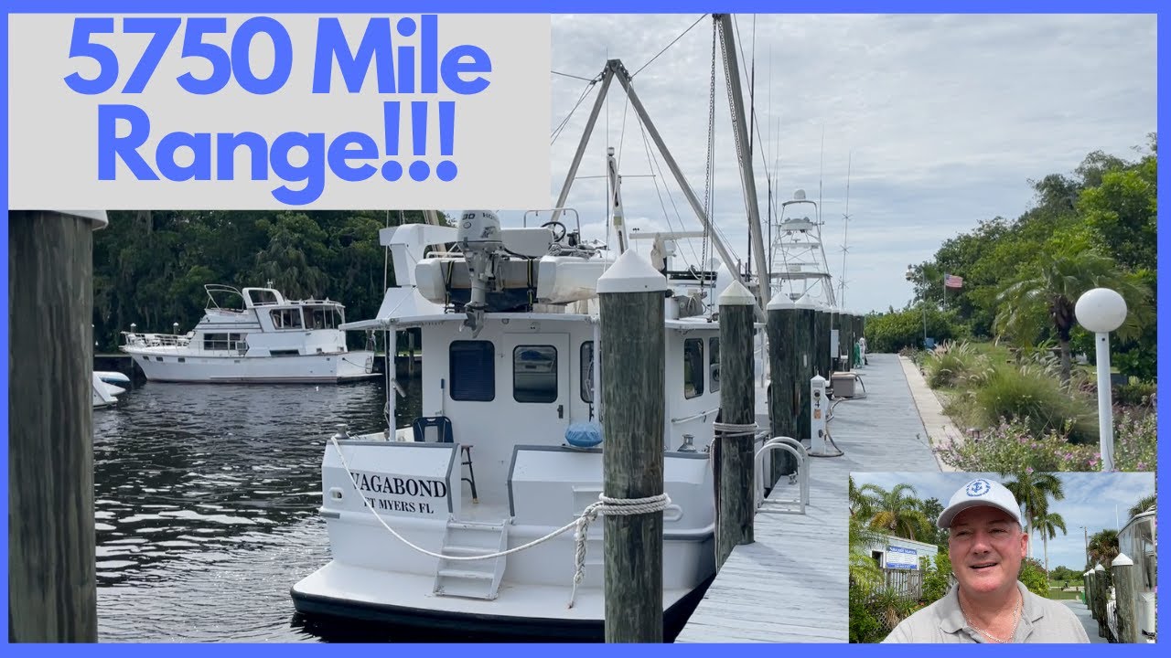 EP 20: A.E. Hingle 55FT Custom Long Range Steel Hull Trawler Boat Tour [1973]
