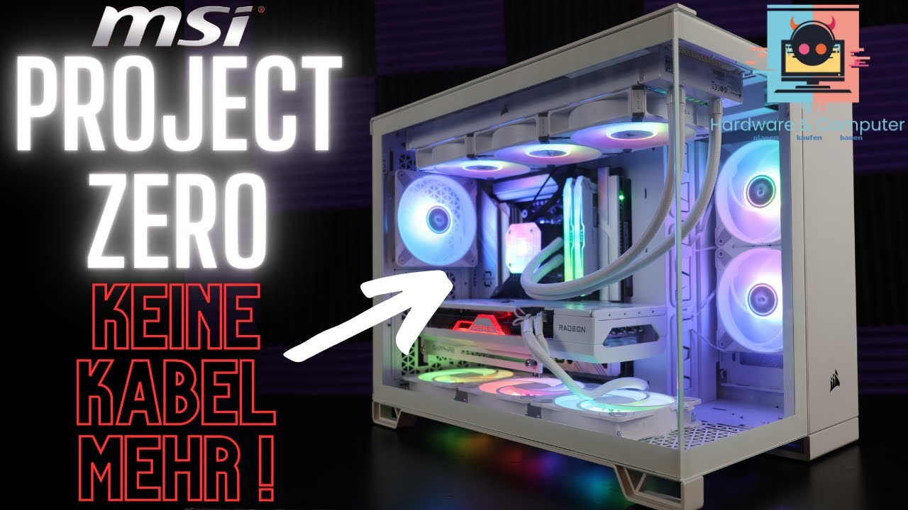 MSI Project Zero, keine Kabel mehr ! Eine fast Perfekte Optik