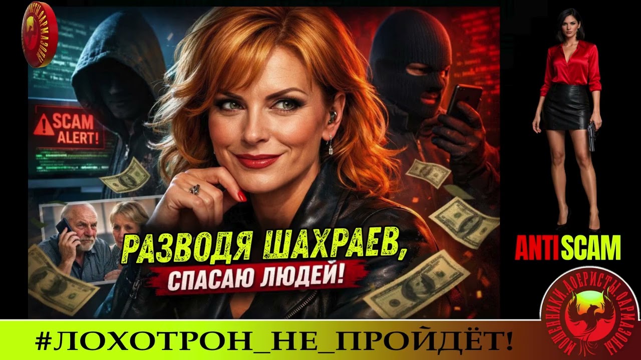 AntiFraud—Елена, дебют: мошенники не на ту напали | Разоблачение афер