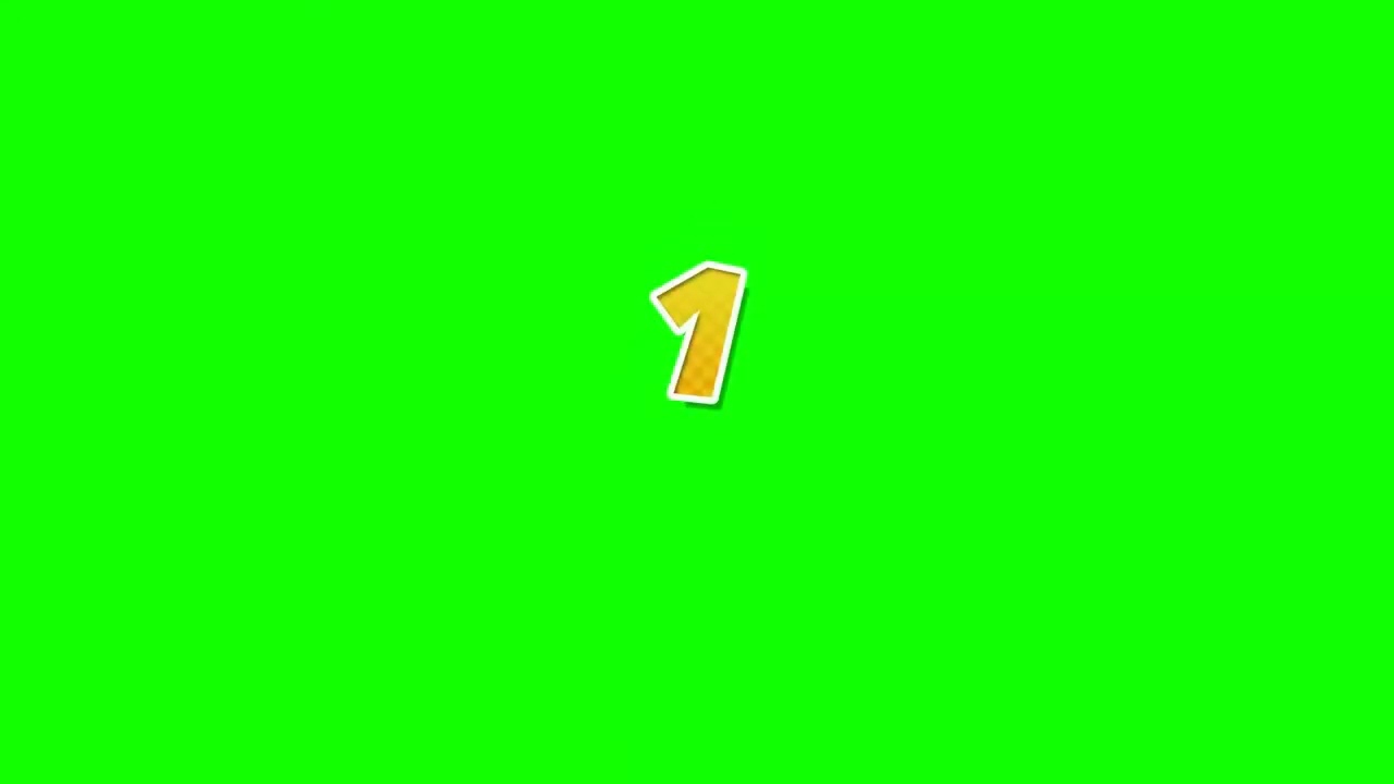 X2Download app Mario Kart 8 Deluxe Race Countdown Effect Green Screen, Chroma Key, Transparent Video