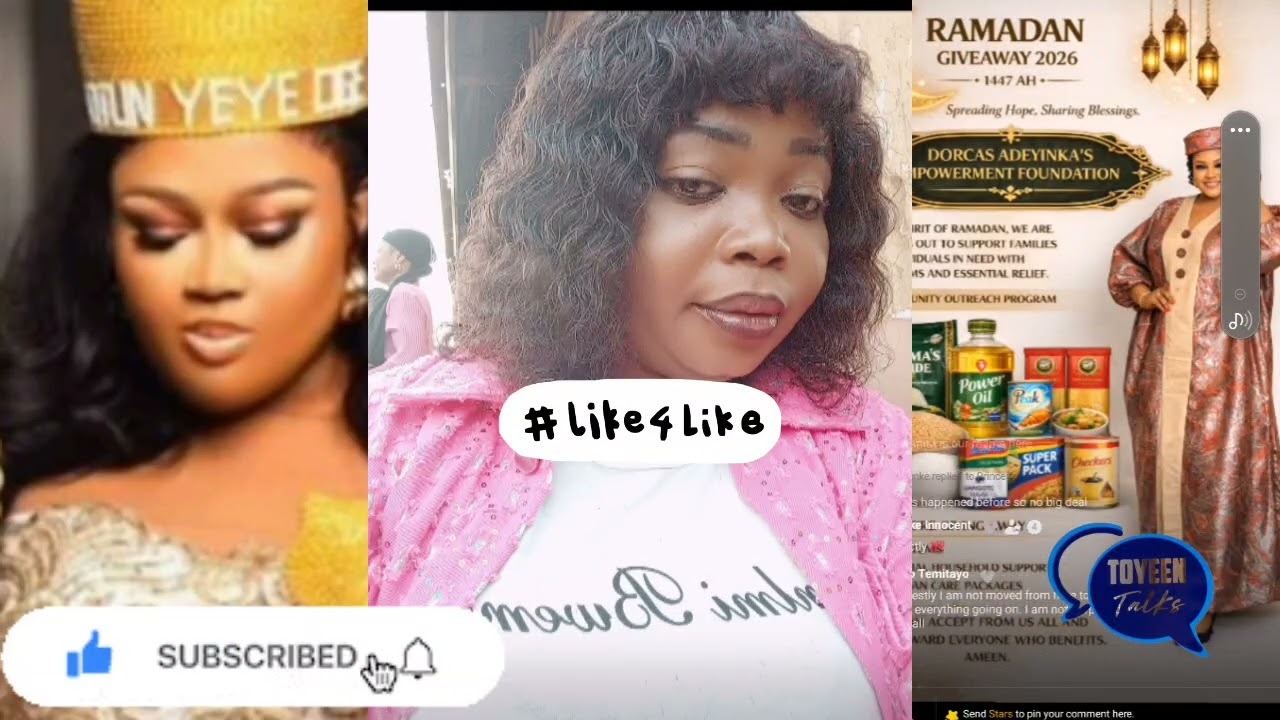 GBAM ..AUNTY ALABIKE TI SORO JAM OOO...BOSS LADY REPLY WON PELU ORO NLA OOO...ETUWA GBO.OOO