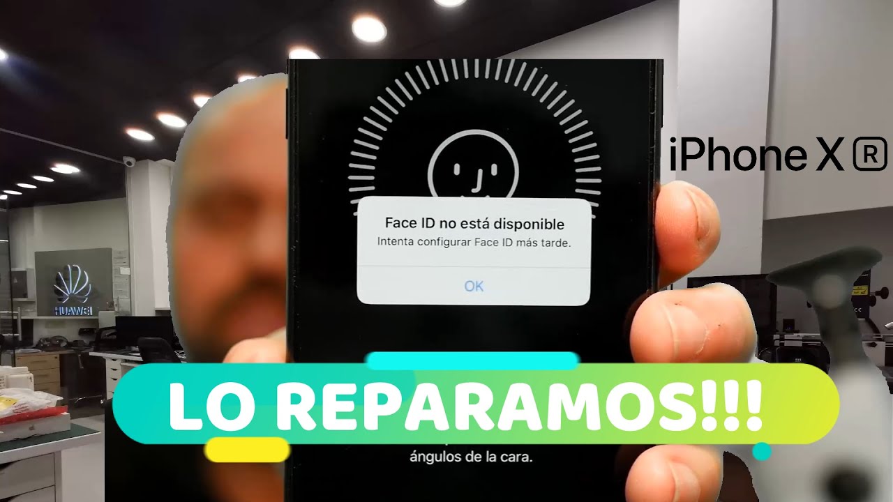 iPhone XR Face ID no está disponible