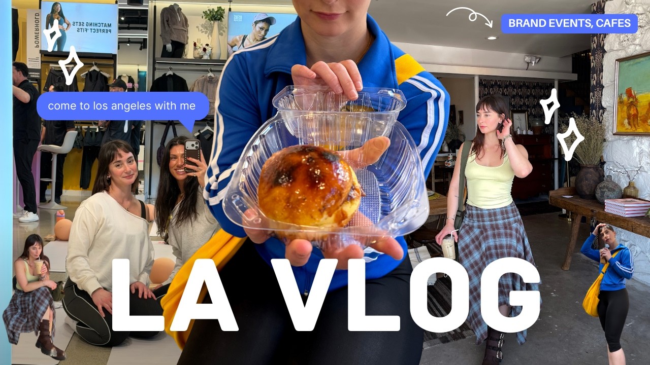 la vlog, little tokyo, fabletics x keke palmer, cafes