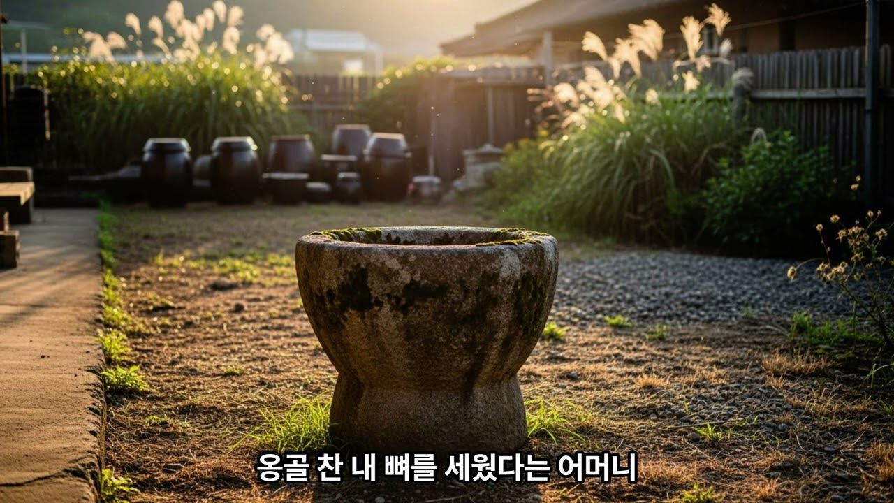 노래 - 가슴 애린 돌절구 : 민요풍의 노래로 돌절구의 울퉁불퉁한 표면을 어머니의 삶으로 비유한 대목들이 정말 압권입니다