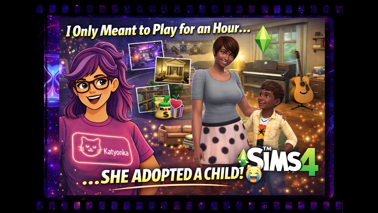 I Only Meant to Play for an Hour… She Adopted a Child 😭 | The Sims 4