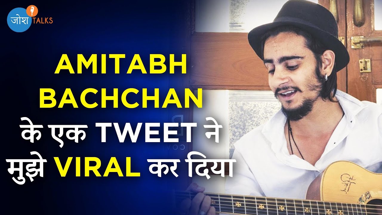 Amitabh Bachchan जी के Tweet ने बना दिया Viral Singer |@PriyanshPaliwal| Celebrity| Josh Talks Hindi